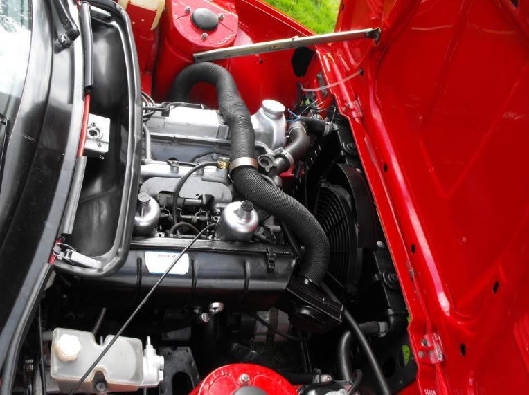 TR7 Engine Bay.JPG